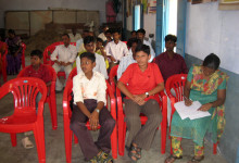 Vellore - meeting con gli studenti di Vellore - Meeting con gli studenti di Padre Kuriakose