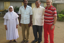 Vellore - Padre Karikat (terzo da sinistra)