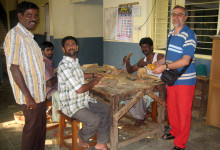 Chettupattu - Laboratorio di ebanisteria